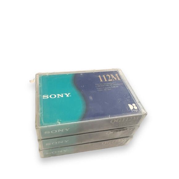 SONY Data Tape Cartridges QG112M 5.0GB 112M New Factory Sealed Lot of 3 - Picture 8 of 8